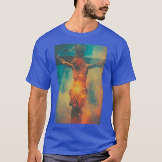 T-shirt Jesus Christ Lord Savior Crucifixion 02 (Devant)