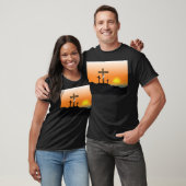 T-shirt Jésus-Christ noir (Unisexe)