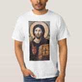 T-shirt Jesus Christ Pantocrate Christian Icon (Devant)