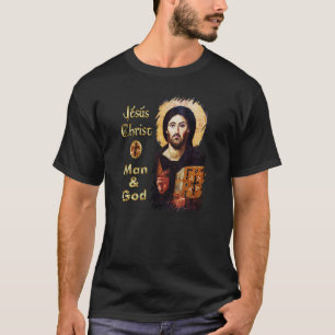 T-shirt Jésus Christ Pantocrate Homme & Dieu Catholique