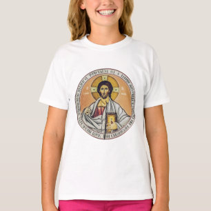 T-shirt Jésus-Christ Pantocrator Art iconographique byzant
