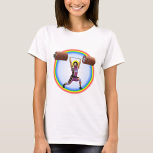 T-shirt Jésus Christ Propre et Jerk plus de 1000 livres