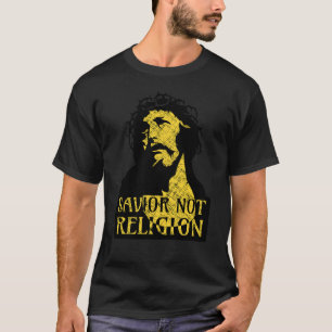 T-shirt Jésus Christ - Sauveur Pas Religion
