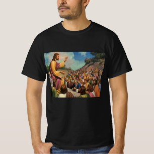 T-shirt Jésus Christ Sermon sur le Mont, Religion Vintage