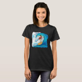 T-shirt Jesus Christ Surfing Summer Surfer Surfboard (Devant entier)