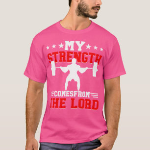 T-shirt Jésus Christian Gym Exercice fitness haltérophilie