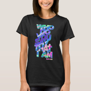 T-shirt Jésus Cite Qui Dites-Vous Que Je Suis