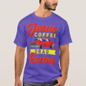 T-shirt Jesus Coffee Drag course Nitro turbo glisser cadea (Devant)