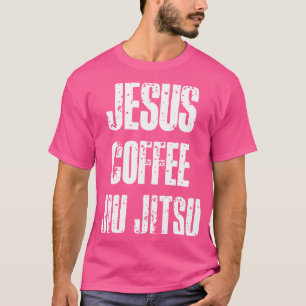 T-shirt Jesus Coffee Jiu Jitsu - Jiu-Jitsu brésilien Bjj G