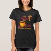 T-shirt Jesus Coffee Lover (Devant)