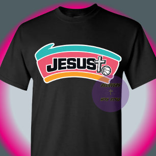 T-shirt JÉSUS - Coloré et Sportif
