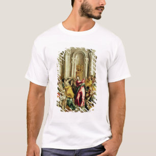 T-shirt Jésus conduisant les négociants par le temple