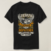 T-shirt Jésus Contrôle Ix27m Juste Un Dispatcher 2 (Design devant)