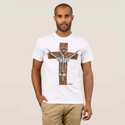 T-SHIRT JESUS CORKSCREW (Devant entier)