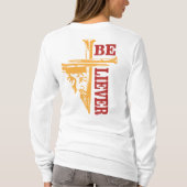 T-shirt Jesus Cross Nail Design – Powerful Christian (Dos)