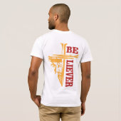 T-shirt Jesus Cross Nail Design – Powerful Christian (Dos entier)