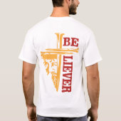 T-shirt Jesus Cross Nail Design – Powerful Christian (Dos)