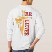 T-shirt Jesus Cross Nail Design – Powerful Christian (Dos)