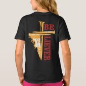 T-shirt Jesus Cross Nail Design – Powerful Christian (Dos)