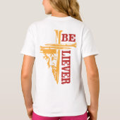 T-shirt Jesus Cross Nail Design – Powerful Christian (Dos)