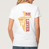 T-shirt Jesus Cross Nail Design – Powerful Christian (Dos)