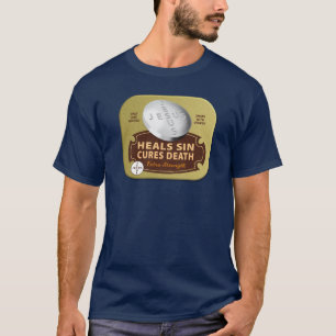 T-shirt Jesus Cures Pill - Christian Healing Faith