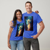 T-shirt Jésus dans l'espace Résurrection 01 (Unisexe)