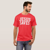 T-shirt Jésus économise (Devant entier)