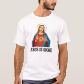 T-SHIRT JÉSUS EST À LA RECHERCHE WWJD (Devant)