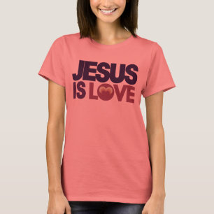 T-shirt Jésus est amour