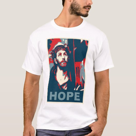 T-shirt Jésus est espoir (Devant)
