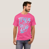 T-shirt Jésus Est La Plug (Devant entier)