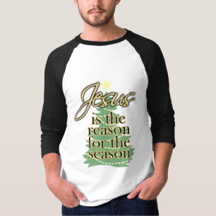 T-shirt Jésus est la raison de la chemise de Noël de