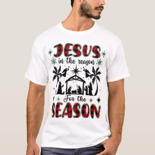 T-shirt Jésus Est La Raison De La Saison Christian