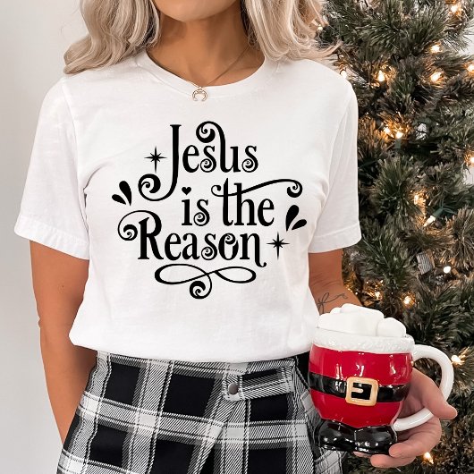 T-shirt Jésus est la raison de Noël