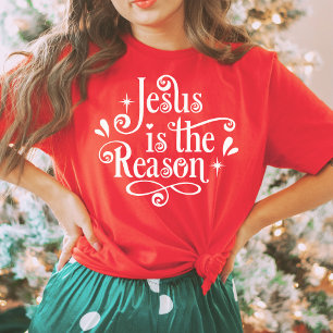 T-shirt Jésus est la raison de Noël chrétien