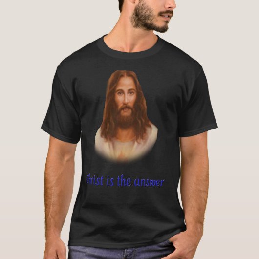 T-shirt Jésus est la réponse (Devant)