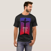 T-shirt Jésus est le chemin (Devant entier)