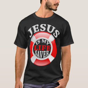 T-shirt Jésus Est Ma Chemise Chrétienne Sauve-Vie Pour Les
