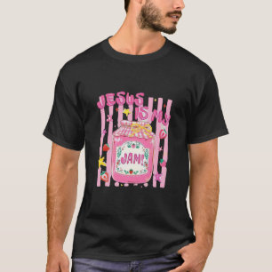 T-shirt Jésus est ma confiture de fraises