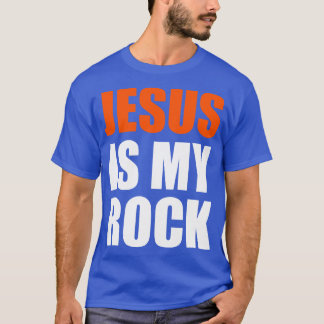 T-shirt Jésus Est Ma Foi Chrétienne Roche