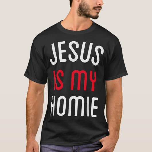 T-shirt Jésus Est Ma Maison Drôle Citation Tee (Devant)