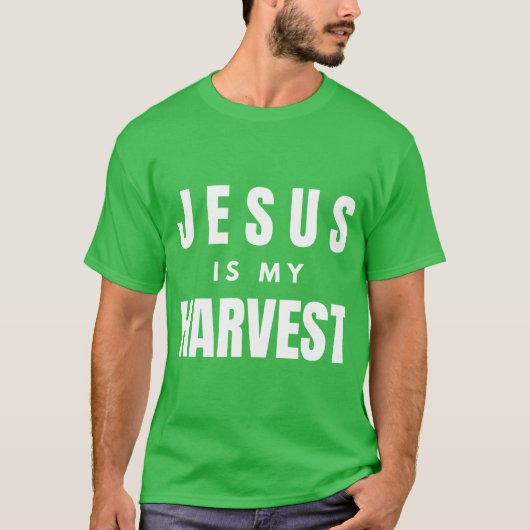 T-shirt Jésus est ma moisson (Devant)