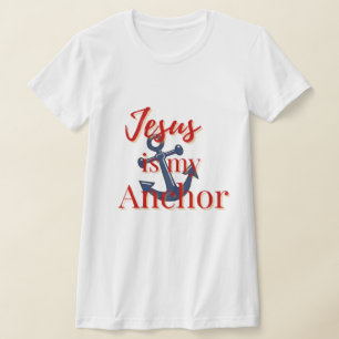 T-shirt Jésus est mon ancre