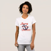 T-shirt Jésus est mon ancre (Devant entier)