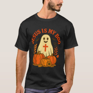 T-shirt Jésus est mon Boo Mignon Chrétien Fantôme