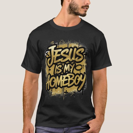 T-shirt Jésus est mon garçon (Devant)