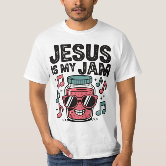 T-shirt Jésus est mon Jam (Devant)