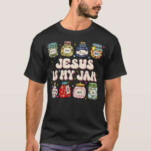 T-shirt Jésus Est Mon Jam Foi Chrétienne Religieux Christ 
