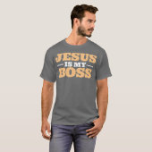 T-shirt Jésus Est Mon Patron (Devant entier)